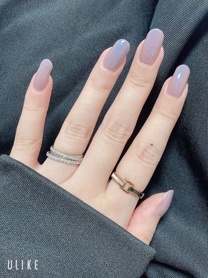 カラフルネイルズ N47 ダスキーパープル/キャンメイク/マニキュアの画像