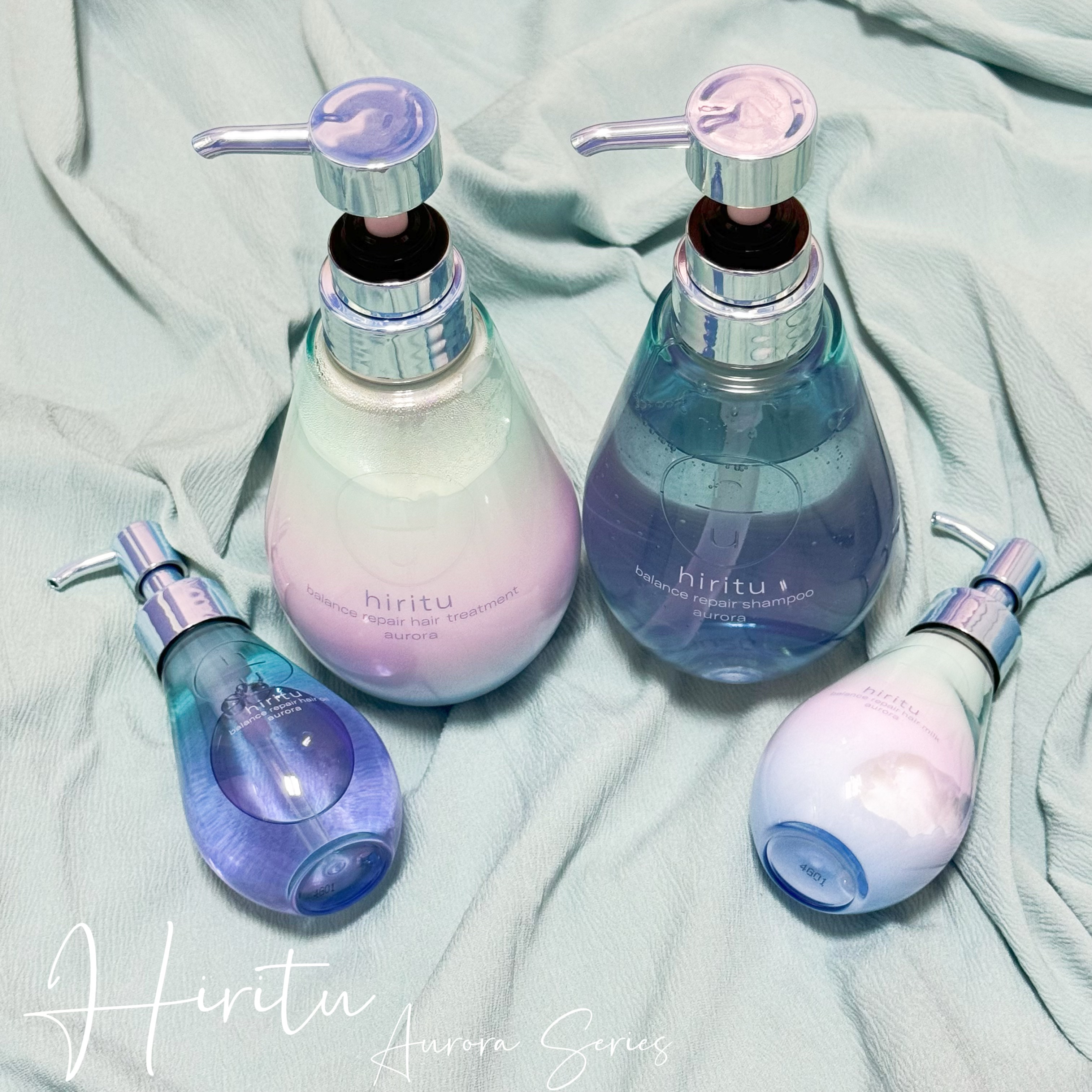 ヒリツ バランスリペアシャンプー/ヘアトリートメント オーロラ シャンプー詰め替え350mL/hiritu/市販シャンプーを使ったクチコミ（3枚目）