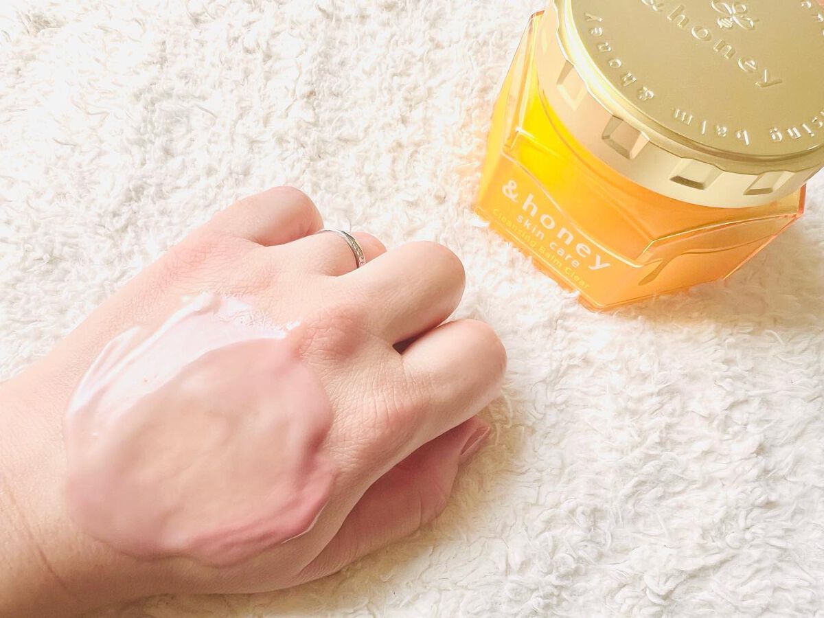 アンドハニー クレンジングバーム クリア/&honey/クレンジングバームを使ったクチコミ(7枚目)