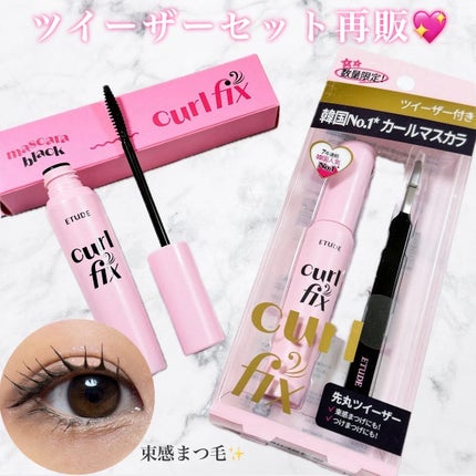 カールフィックスマスカラ/ETUDE/マスカラを使ったクチコミ(1枚目)