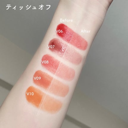 ルージュスターヴァイブラント/KANEBO/口紅を使ったクチコミ(5枚目)