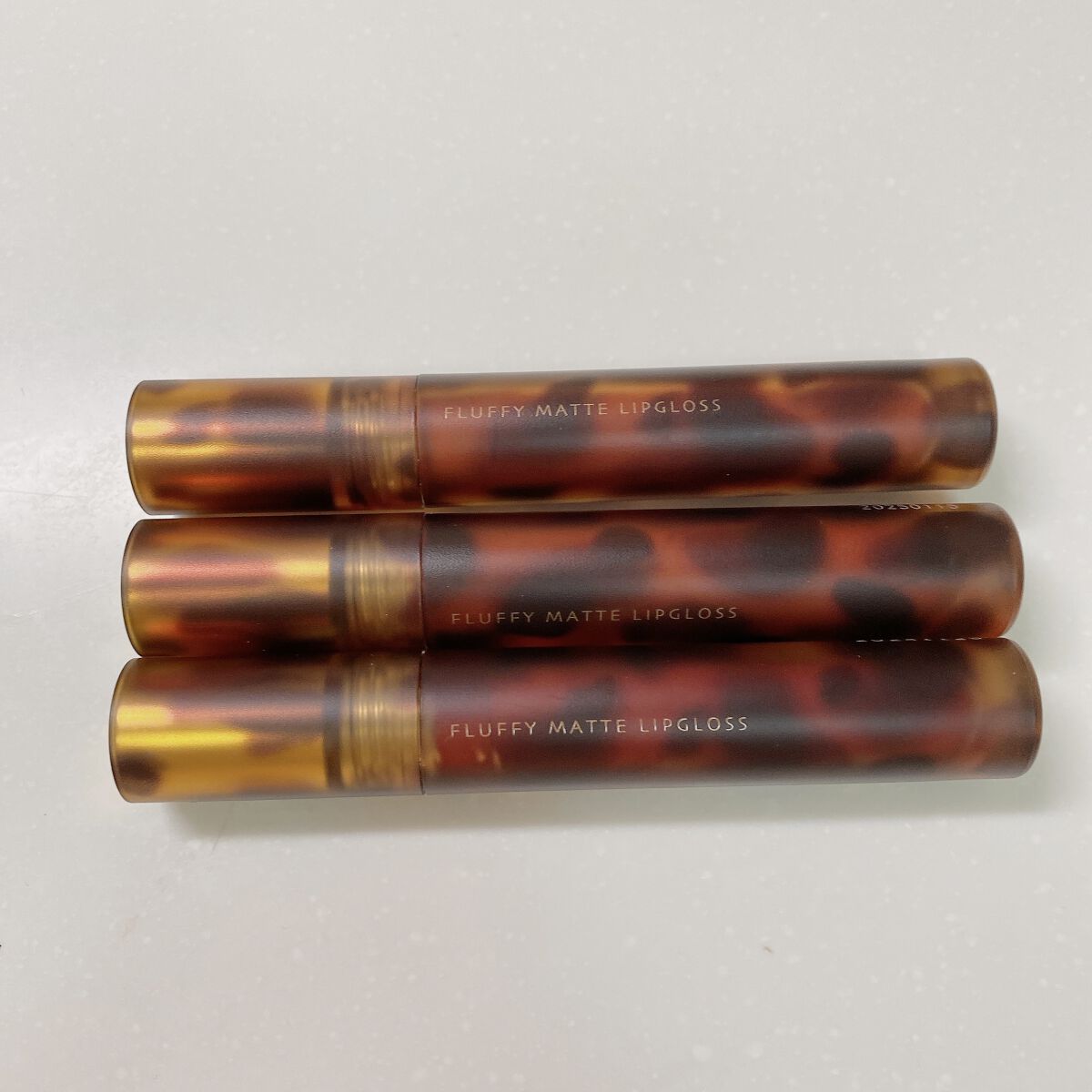 琥珀セミマットリップ V01 ピーチブラウン/Joocyee/口紅を使ったクチコミ（1枚目）