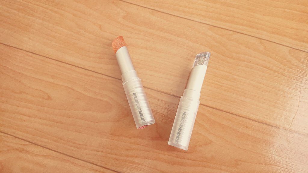 グリッタリーウェブリップバーム/unleashia/リップケアを使ったクチコミ（1枚目）