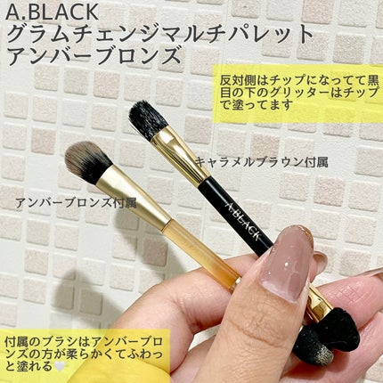 グラムチェンジマルチパレット/A.BLACK/マルチパレットを使ったクチコミ(2枚目)