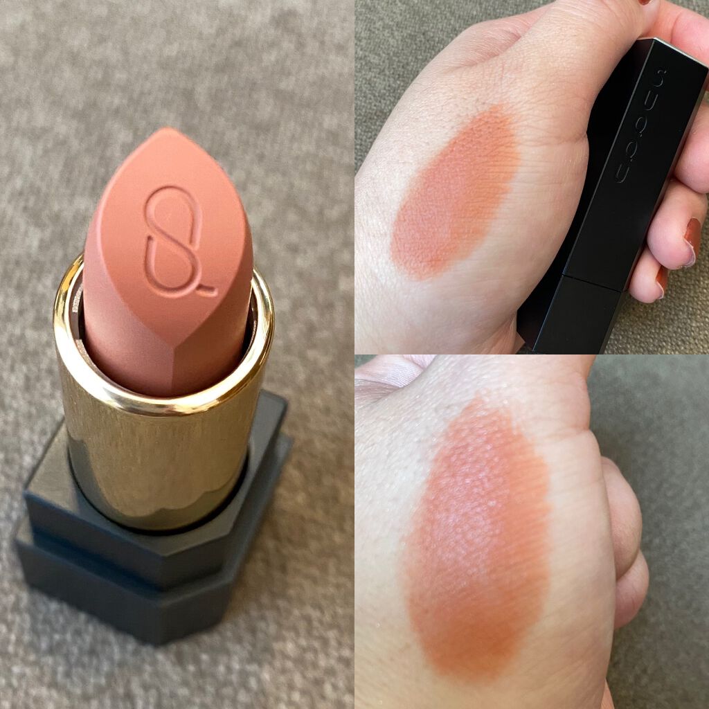 シアー マット リップスティック/SUQQU/口紅を使ったクチコミ(3枚目)