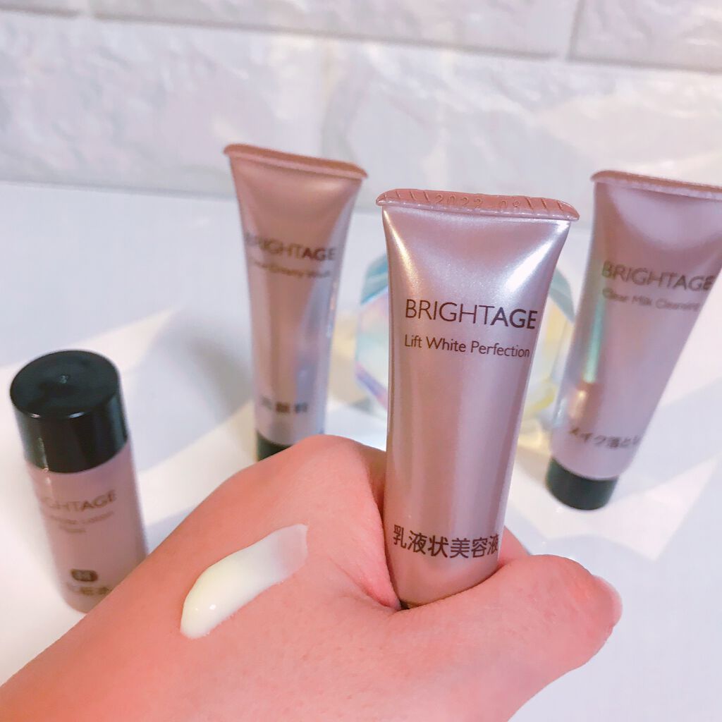 クリア ミルククレンジング/BRIGHTAGE/ミルククレンジングを使ったクチコミ（3枚目）