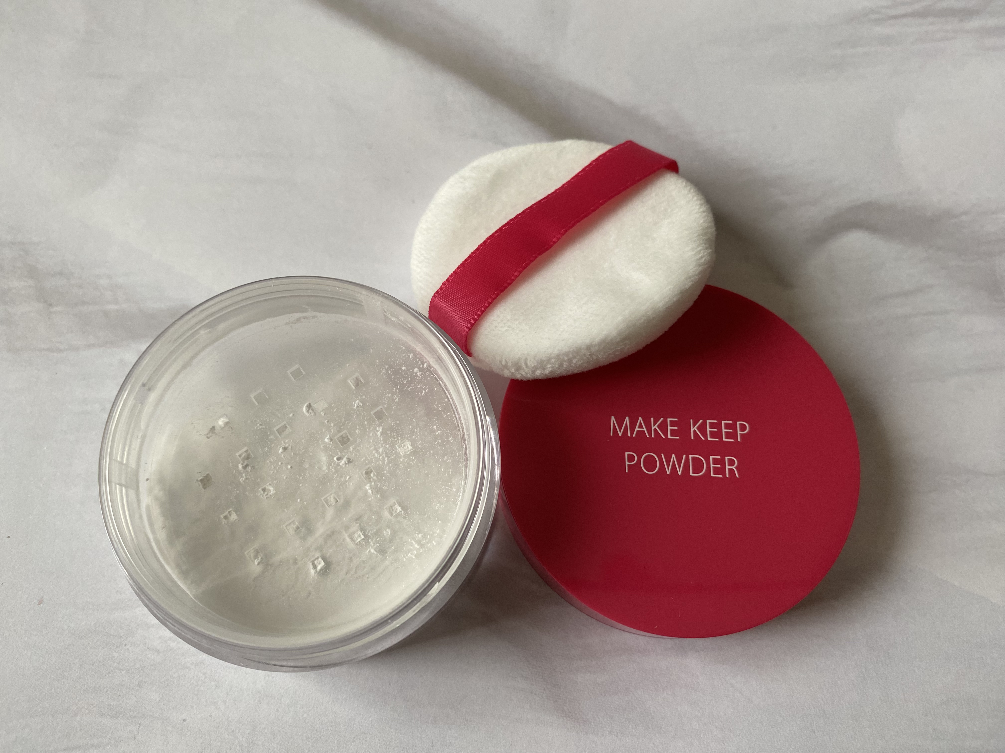 メイク キープ パウダー/コーセーコスメニエンス/ルースパウダーを使ったクチコミ（2枚目）