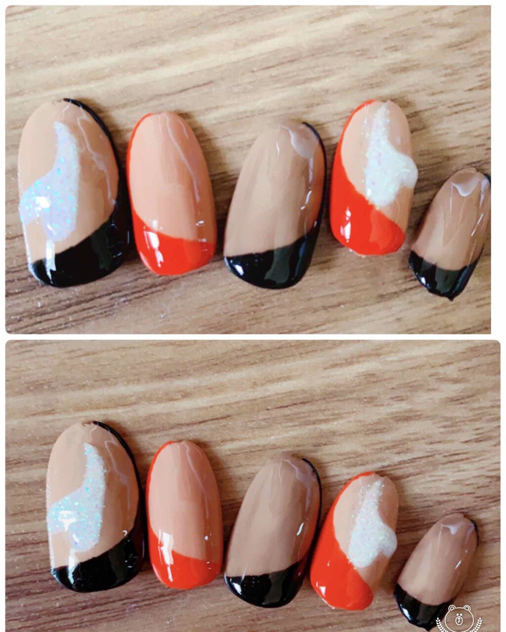 ジェルネイル(ライト対応)/セリア/ジェルネイルを使ったクチコミ(3枚目)