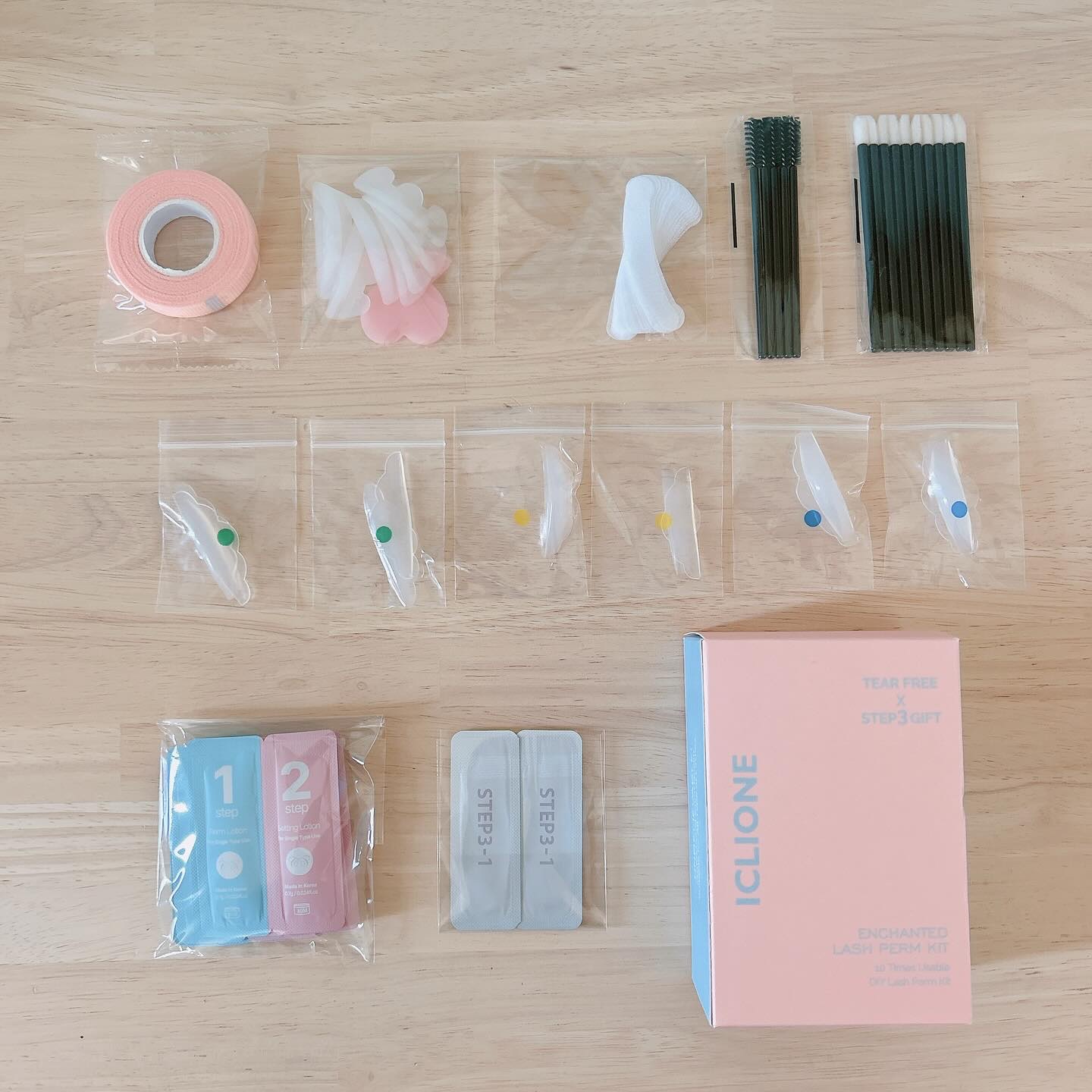 低刺激セルフまつげパーマキット/CLIONE/その他キットセットを使ったクチコミ（1枚目）