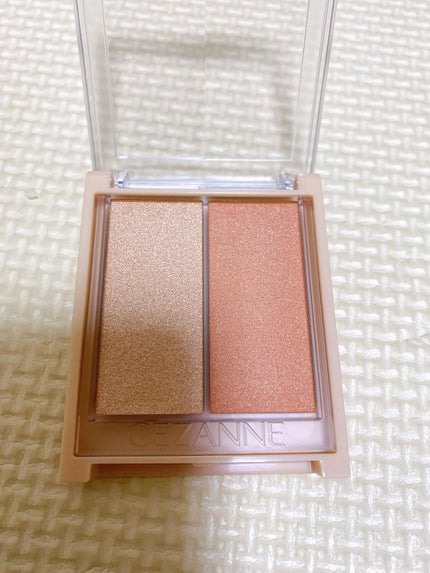 フェイスグロウカラー/CEZANNE/クリームハイライトを使ったクチコミ(2枚目)