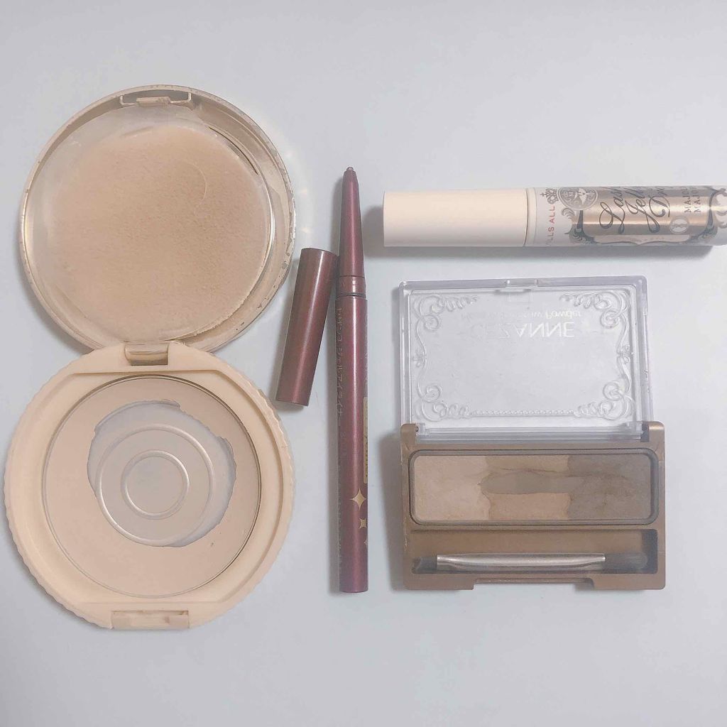 ジェルアイライナー/CEZANNE/ジェルアイライナーを使ったクチコミ（1枚目）