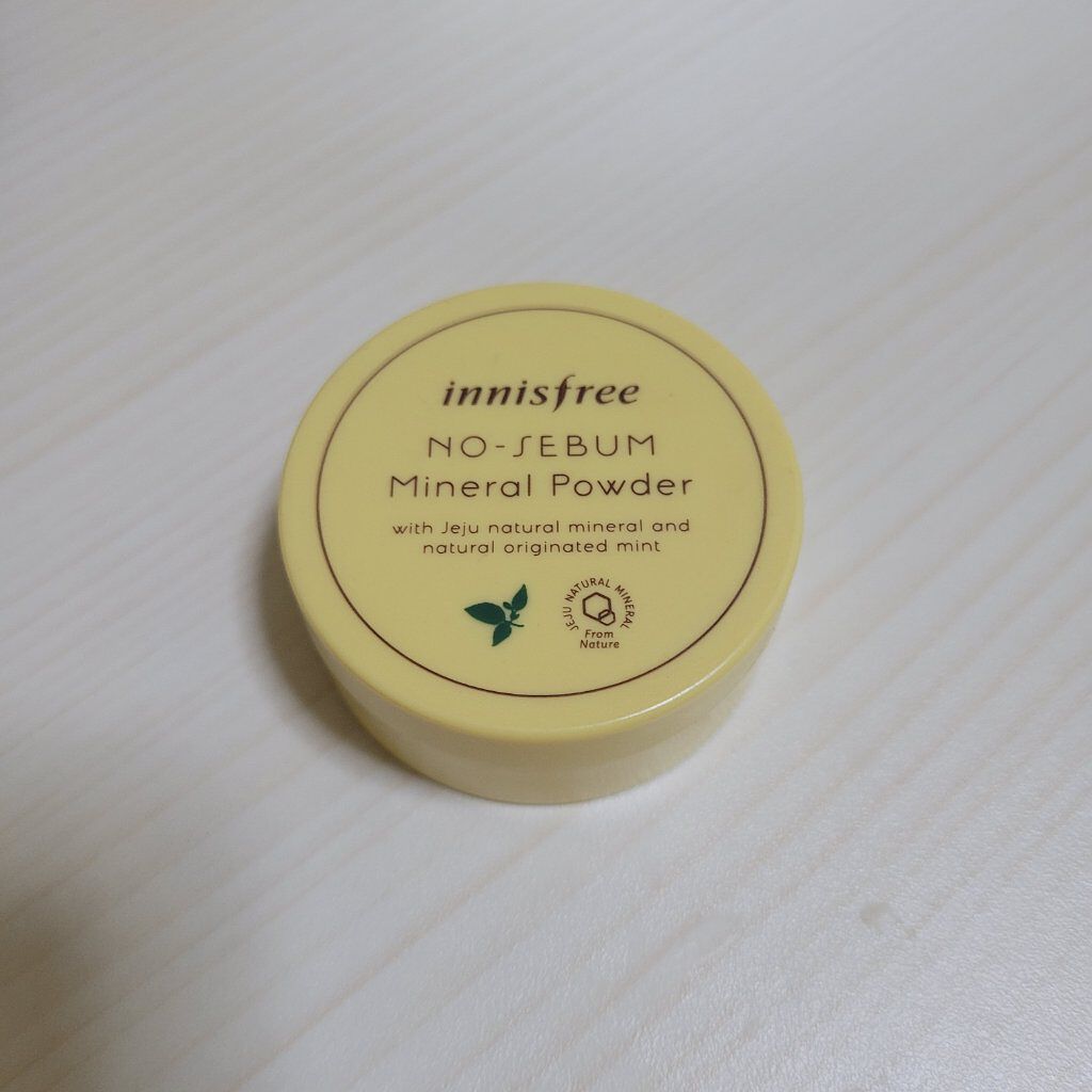 ノーセバム ミネラルパウダー/innisfree/ルースパウダーを使ったクチコミ（1枚目）