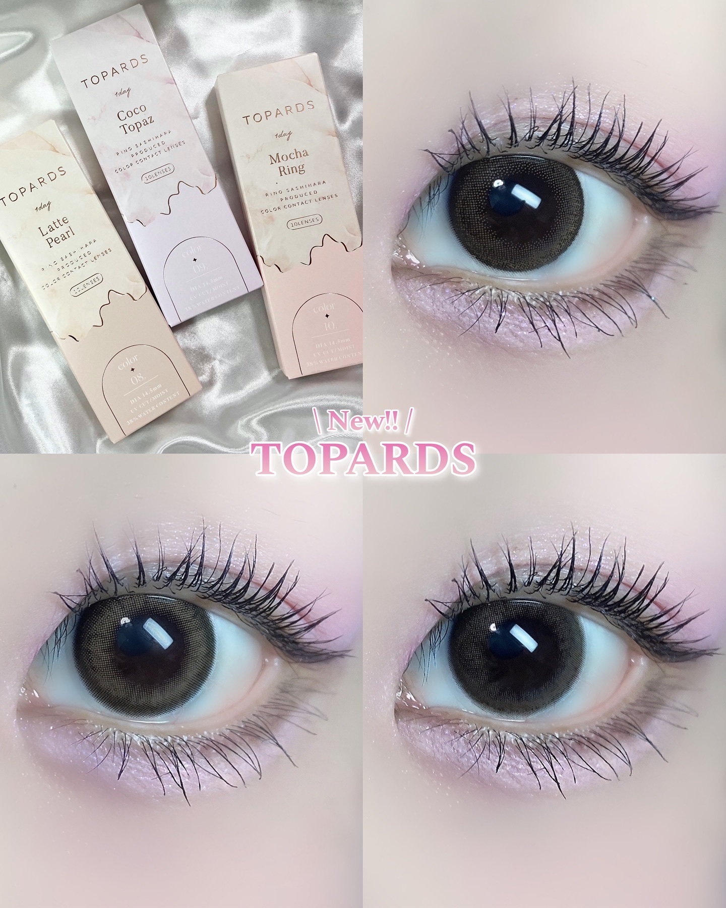 TOPARDS 1day/TOPARDS/ワンデー（１DAY）カラコンを使ったクチコミ（1枚目）