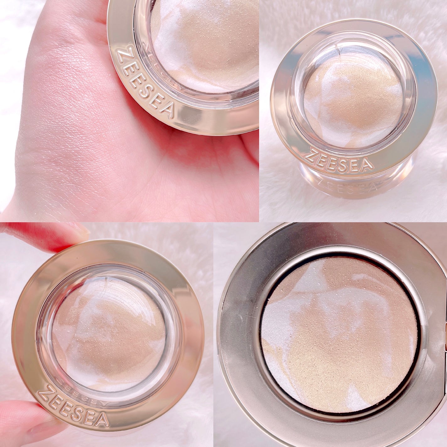 ZEESEA 惑星ハイライト/ZEESEA/パウダーハイライトを使ったクチコミ(2枚目)