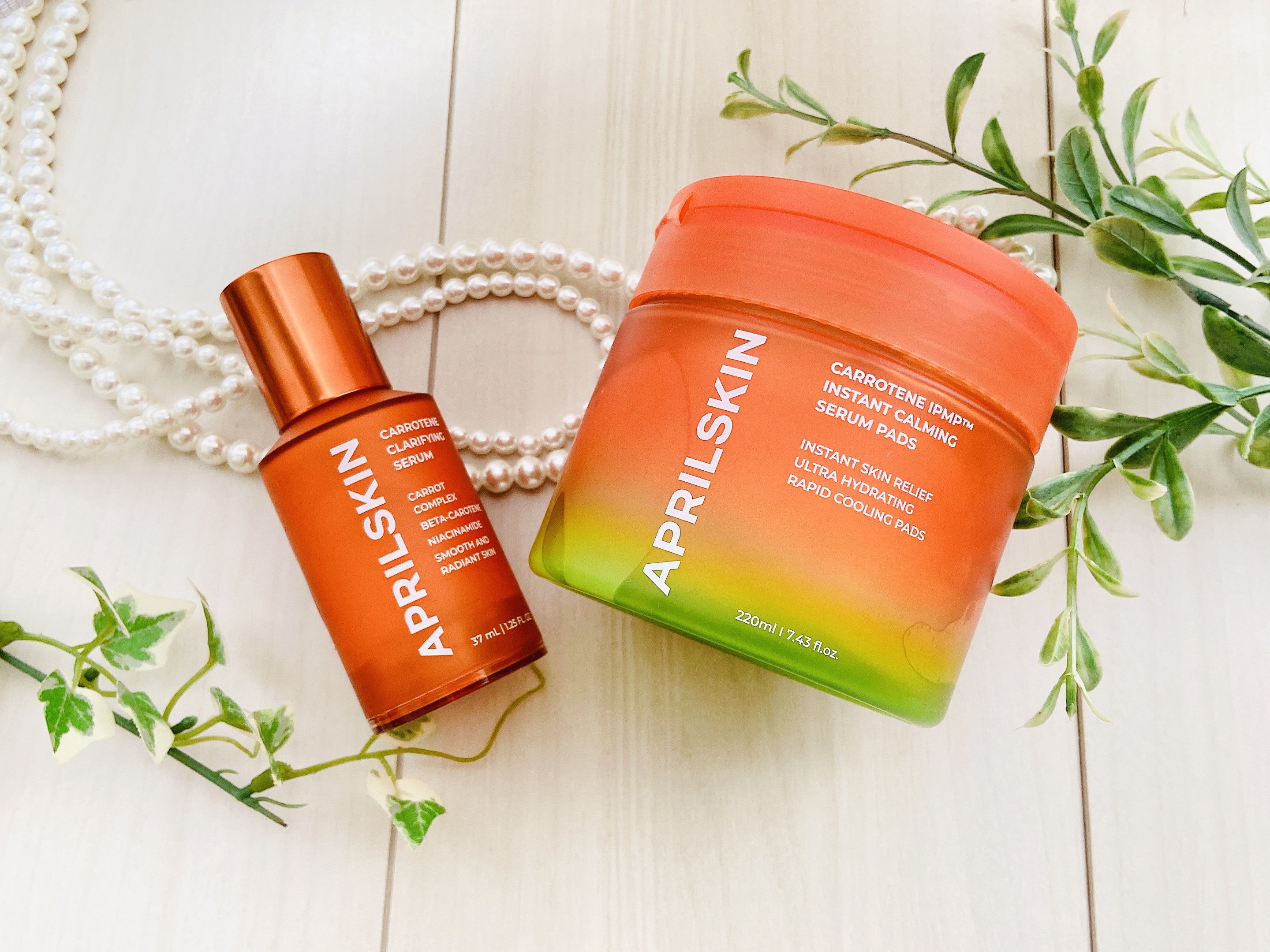 リアルカロテンブレミッシュクリアセラム/APRILSKIN/美容液を使ったクチコミ（2枚目）