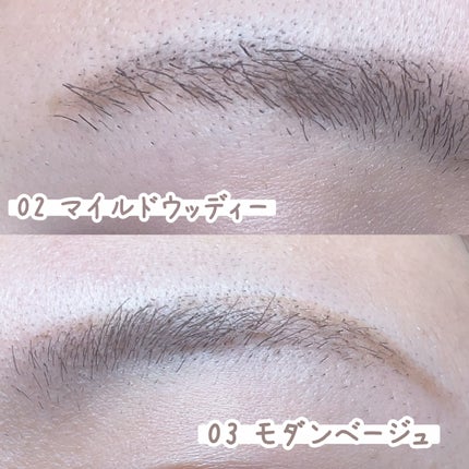 ハンオールブロウカラ/rom&nd/眉マスカラを使ったクチコミ(6枚目)