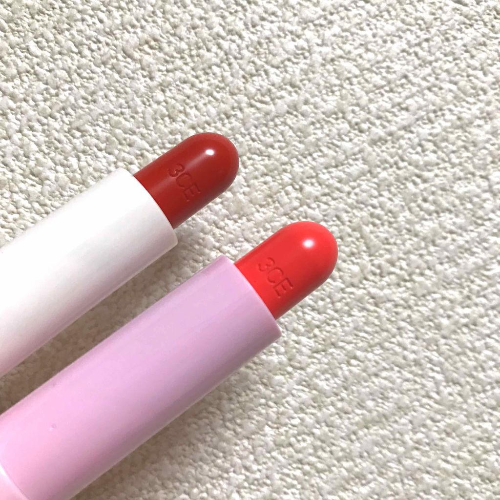 LOVE 3CE VELVET LIPSTICK/3CE/口紅を使ったクチコミ(3枚目)