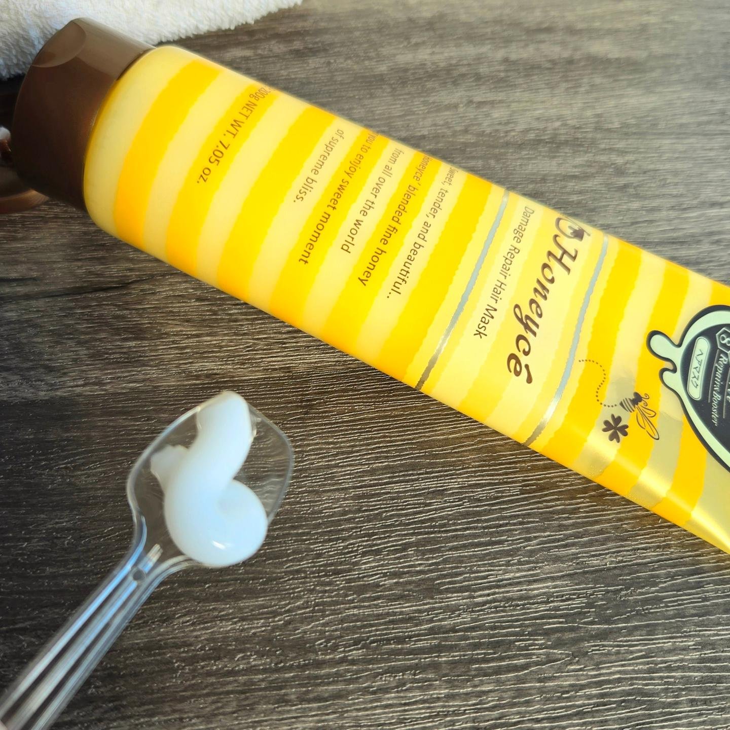 ハニーチェ ダメージリペア ヘアマスクY  R/ハニーチェ/ヘアマスク・ヘアパックを使ったクチコミ（3枚目）