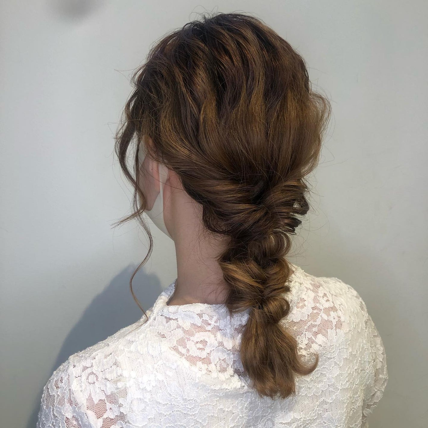 田中みづき on LIPS 「💐...🕊🤎#くるりんぱアレンジ....ヘアセット予約承り中❤..」(1枚目)