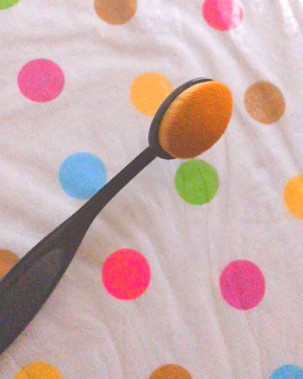 歯ブラシ型メイクブラシ/DAISO/メイクブラシを使ったクチコミ(1枚目)