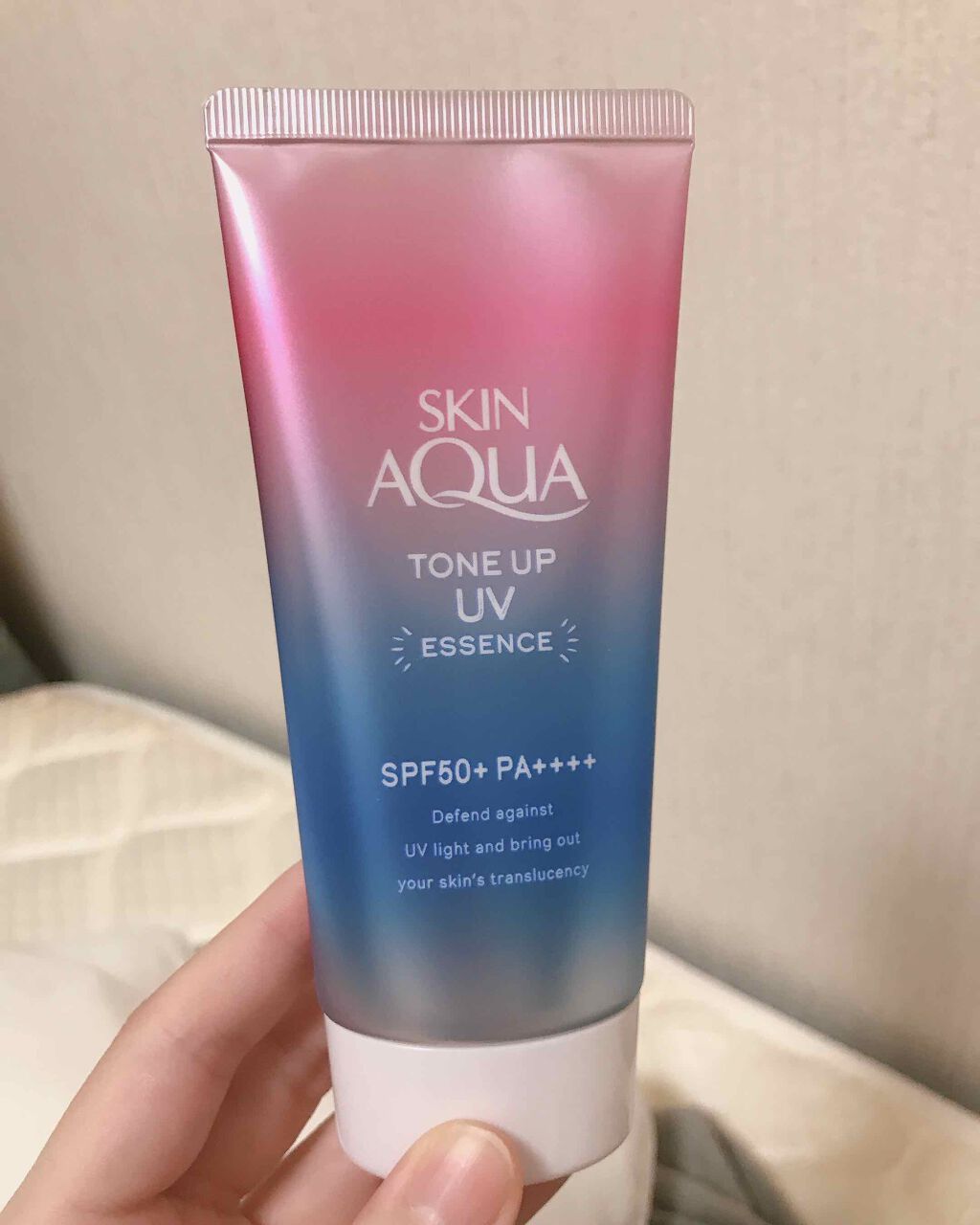 スキンアクア トーンアップUVエッセンス/スキンアクア/日焼け止めクリームを使ったクチコミ（1枚目）