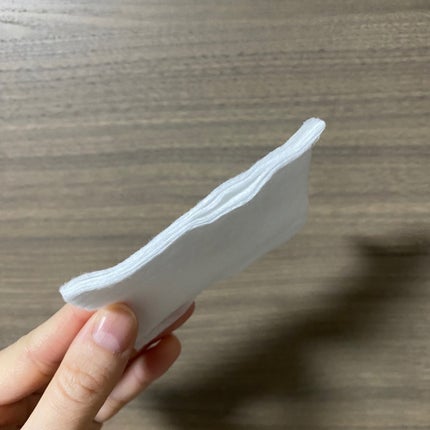 はがして使えるコットン/無印良品/コットンを使ったクチコミ(3枚目)