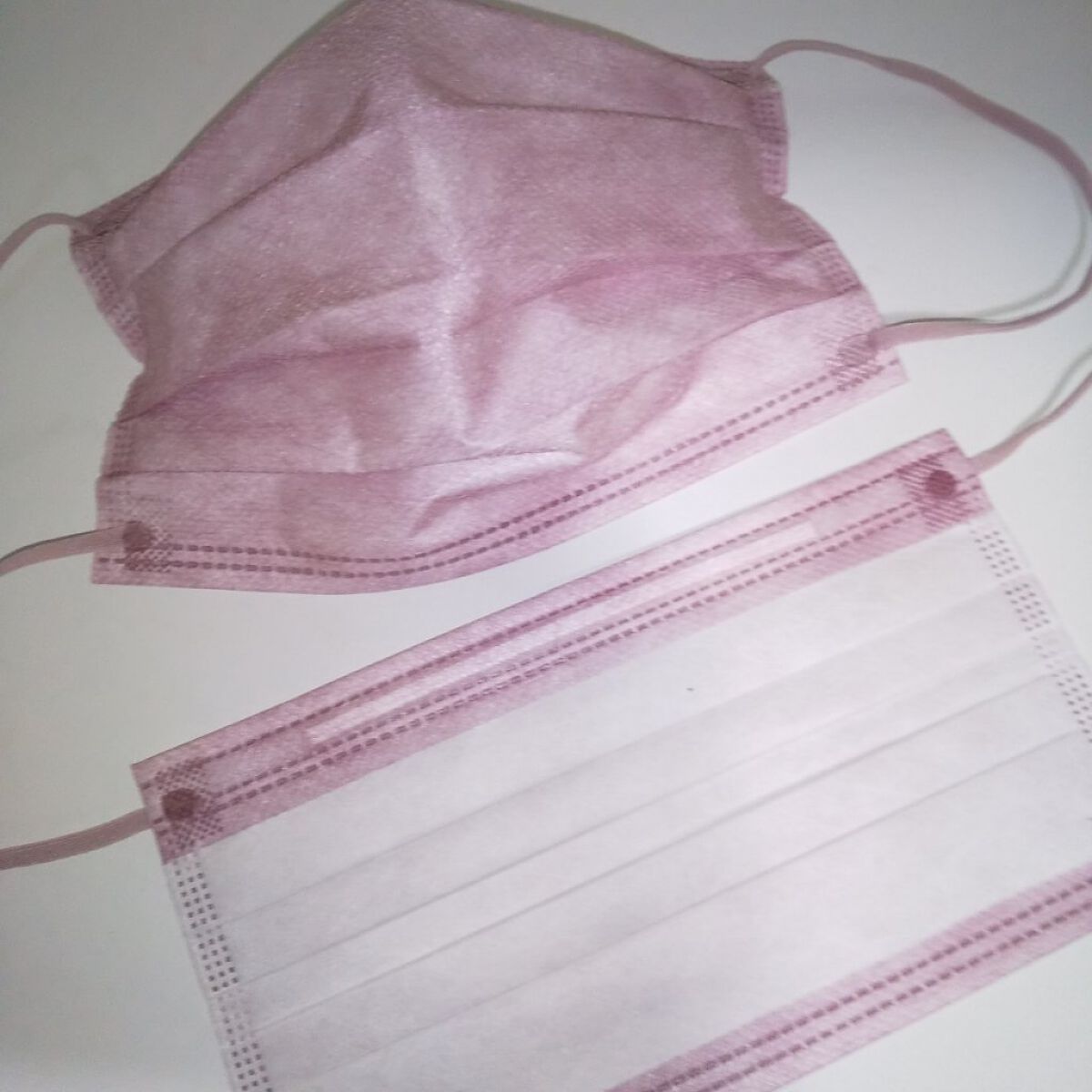 化粧落ちしにくいガードマスク/セリア/マスクを使ったクチコミ（2枚目）