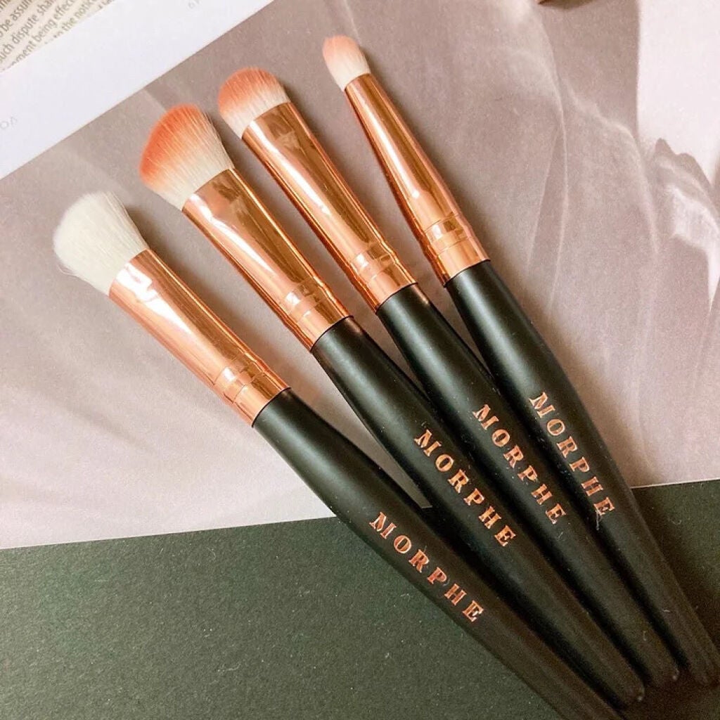 Play 4-Piece Mini Eye Brush Set/Morphe/メイクブラシを使ったクチコミ(3枚目)