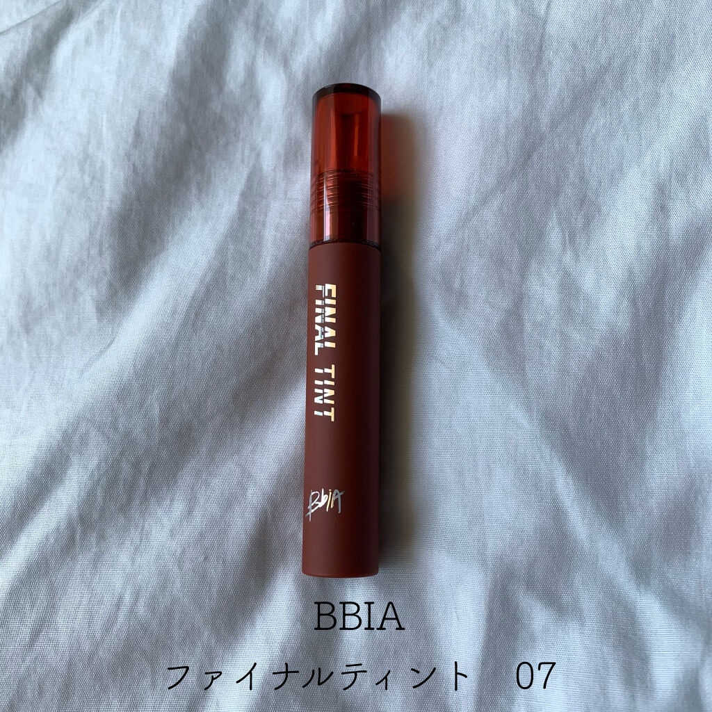 ファイナルティント/BBIA/リップティントを使ったクチコミ（1枚目）