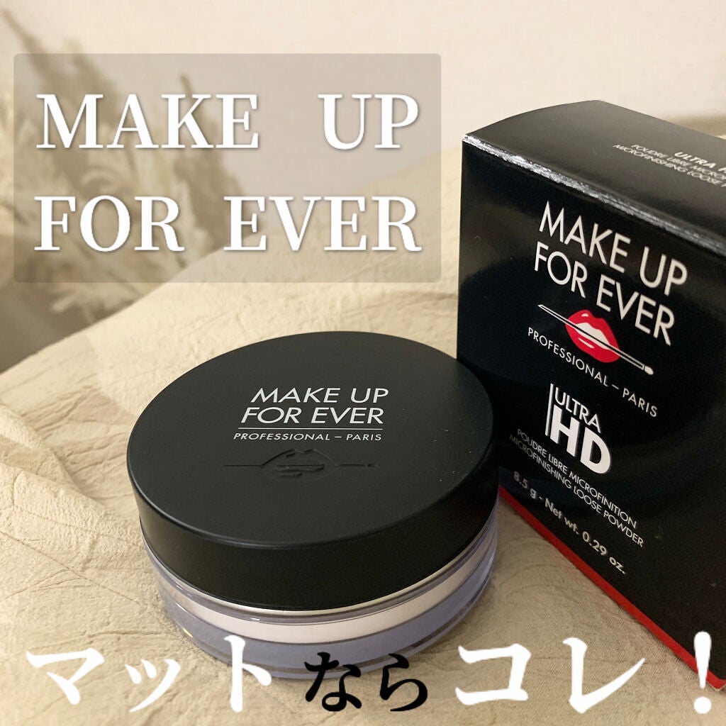 ウルトラHDルースパウダー/MAKE UP FOR EVER/ルースパウダーを使ったクチコミ(1枚目)