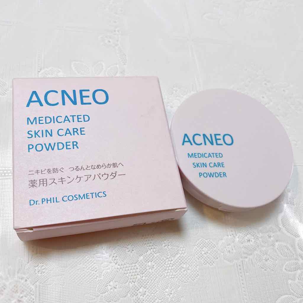 薬用 スキンケア パウダー/アクネオ/プレストパウダーを使ったクチコミ(1枚目)