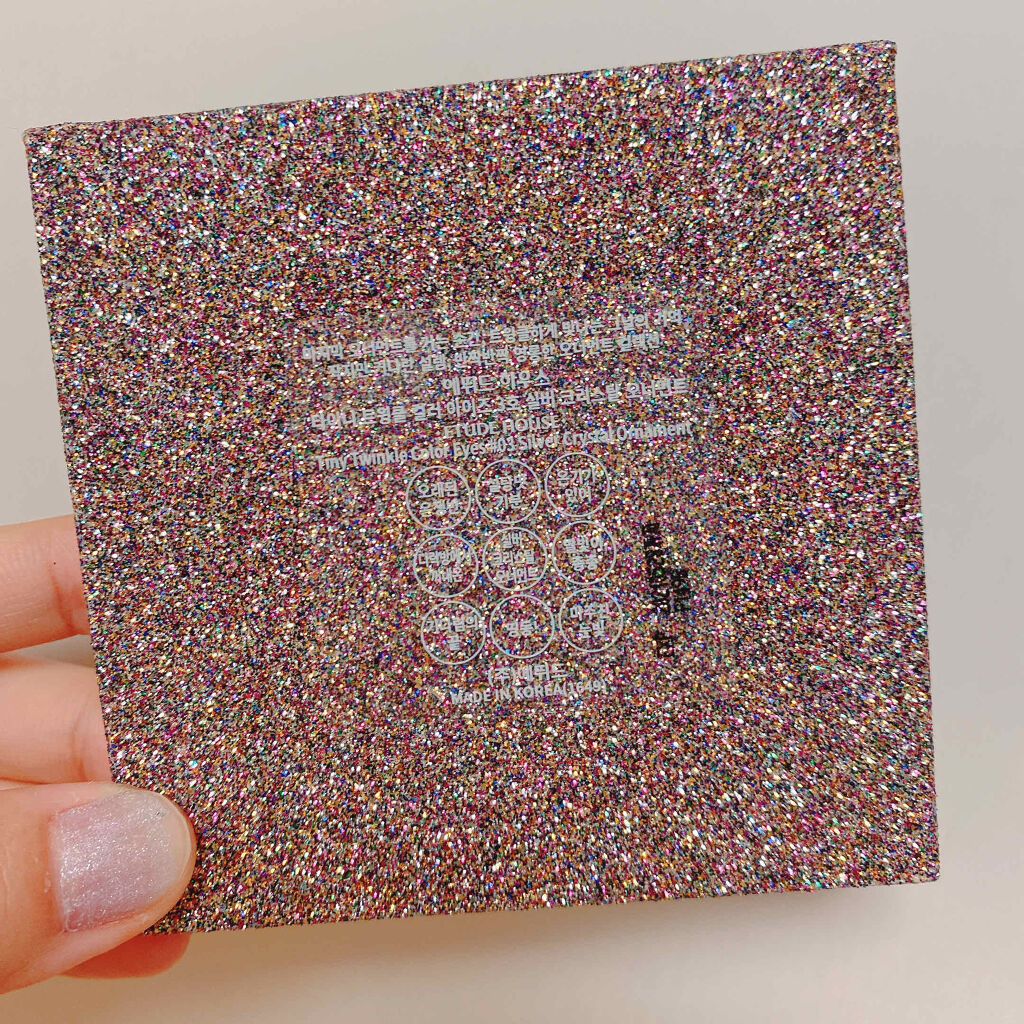 タイニートゥインクル カラーアイズ/ETUDE/アイシャドウパレットを使ったクチコミ（3枚目）