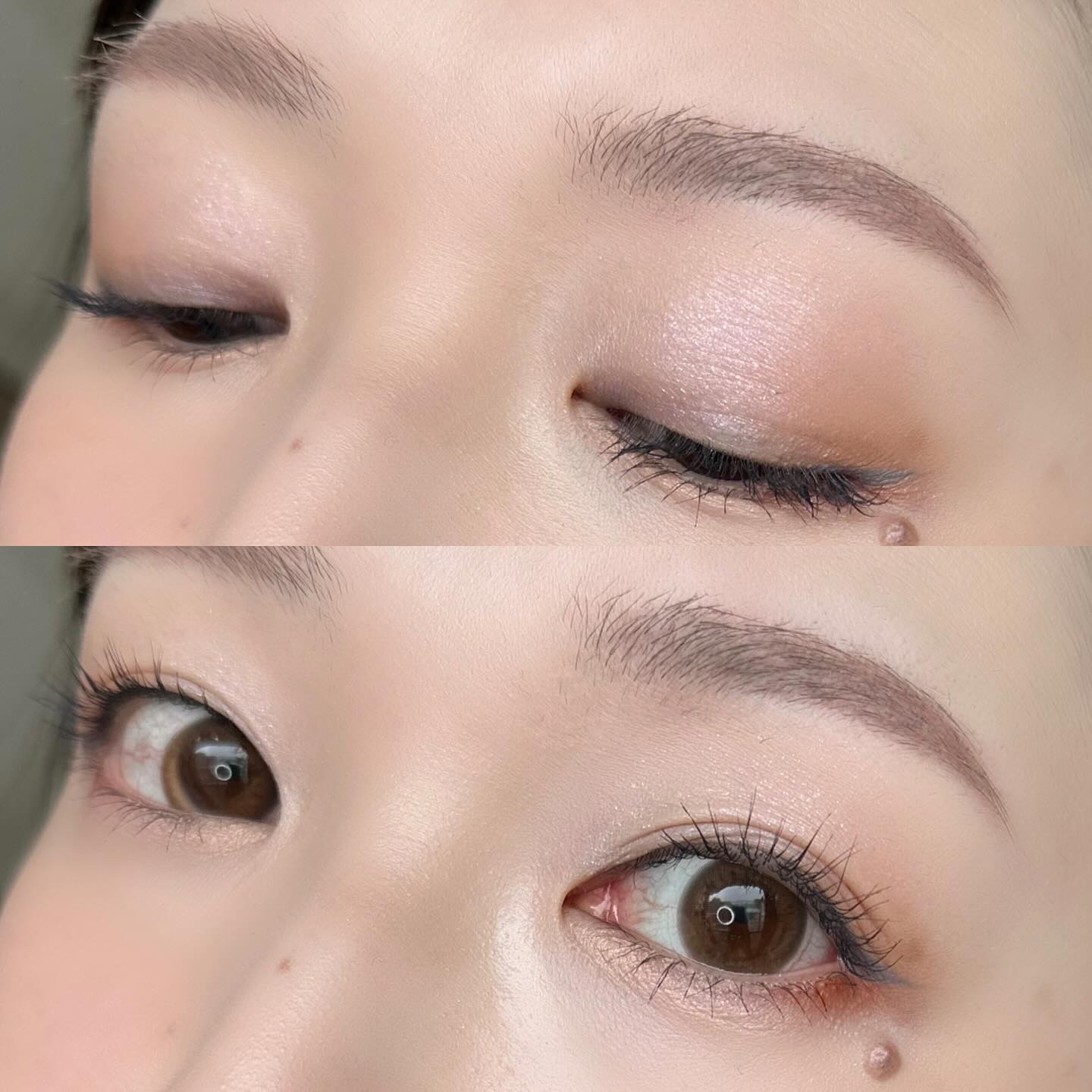 エクストラ ディメンション アイシャドウ ア ナチュラル フラート/M・A・C/単色アイシャドウを使ったクチコミ（2枚目）