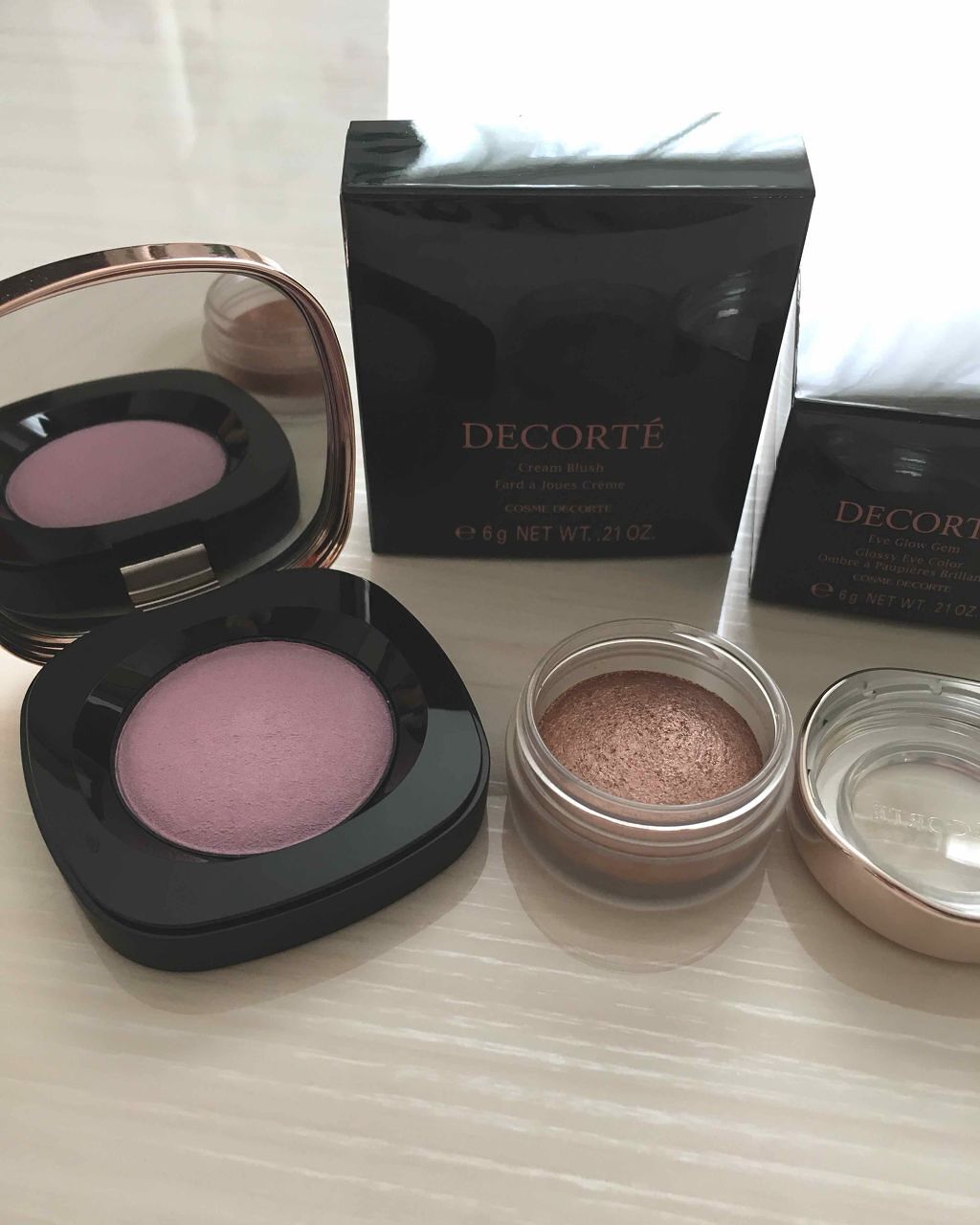 クリーム ブラッシュ/DECORTÉ/ジェル・クリームチークを使ったクチコミ(1枚目)