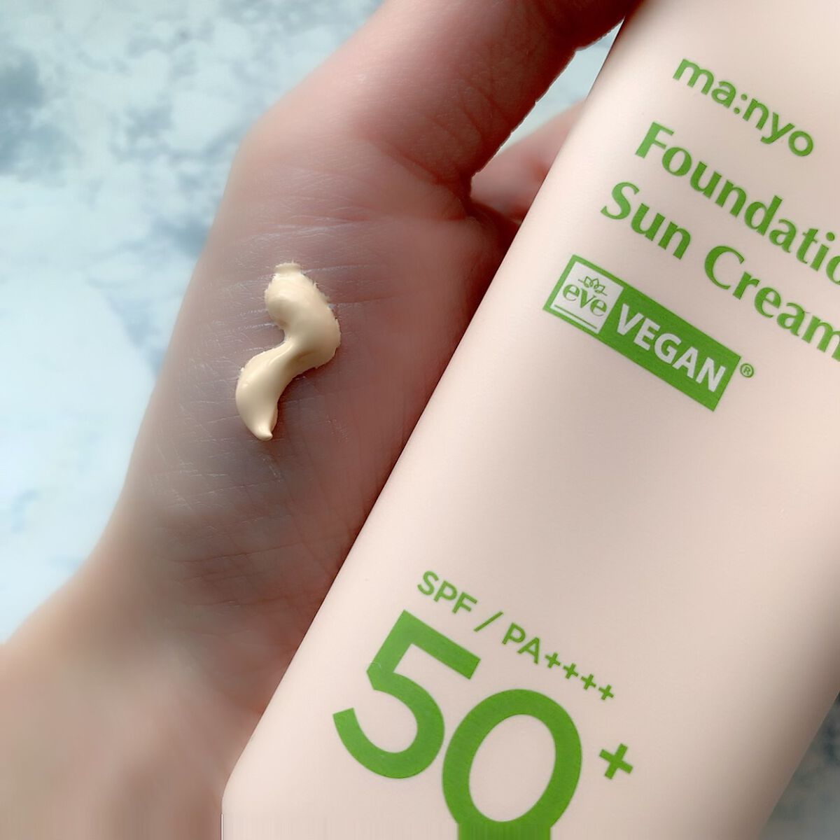 3番 ノーファンデ陶器肌トーンアップクリーム/numbuzin/化粧下地を使ったクチコミ（2枚目）