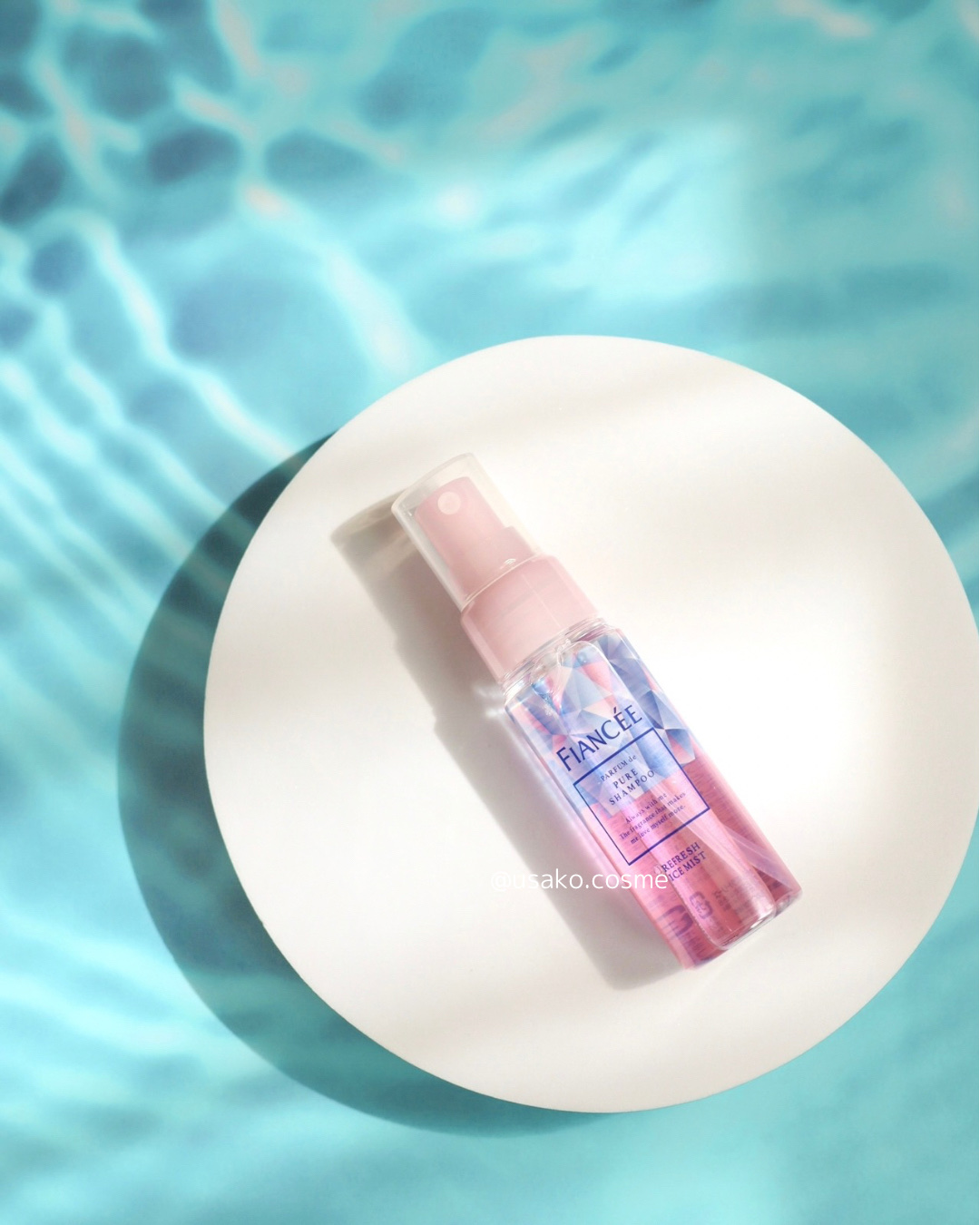 リフレッシュアイスミスト ピュアシャンプーの香り/フィアンセ/香水(レディース)を使ったクチコミ（3枚目）