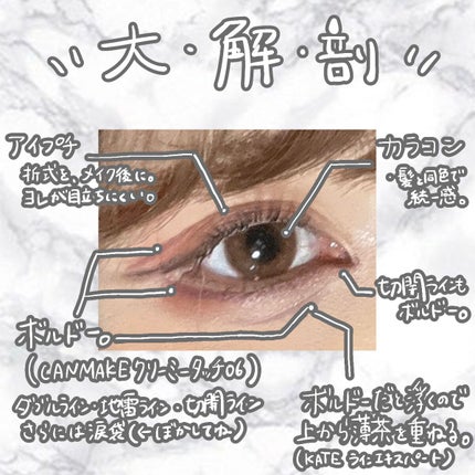 トリプルレシピアイズ/インテグレート/アイシャドウパレットを使ったクチコミ(2枚目)