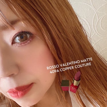 ───────୨୧
ROSSO VALENTINO 
MATTE
✓409A COPPER COUTURE/
コッパークチュール
───────

これもいつだったかなw
去年かな笑

お初なヴァレンテ