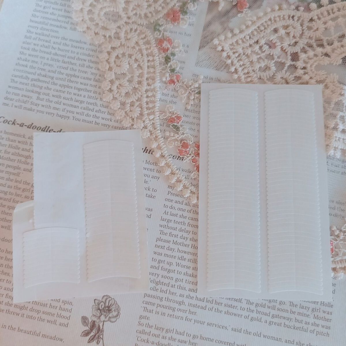 のび〜る アイテープ 両面テープタイプ/DAISO/二重まぶた用アイテムを使ったクチコミ（2枚目）