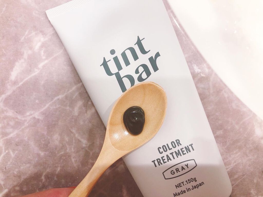 カラートリートメント GRAY/ティントバー/ヘアカラーを使ったクチコミ（1枚目）