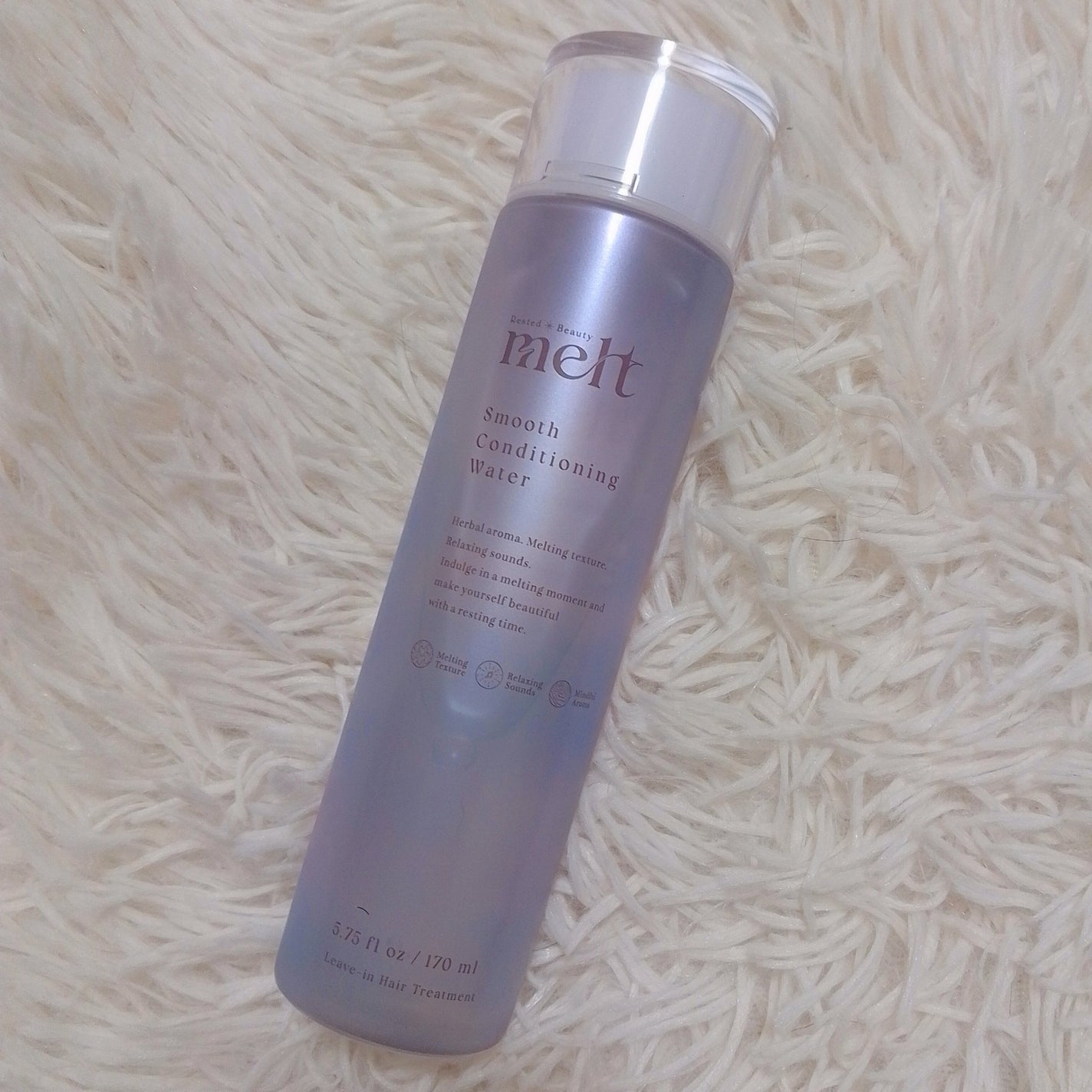 スムース コンディショニング ウォーター/melt/アウトバストリートメントを使ったクチコミ(1枚目)