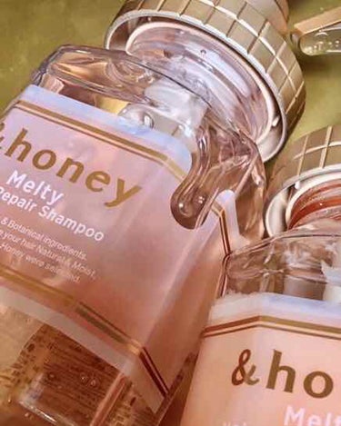 &honey Melty モイストリペア シャンプー1.0／モイストリペア ヘアトリートメント2.0/&honey/シャンプー・コンディショナーを使ったクチコミ（2枚目）