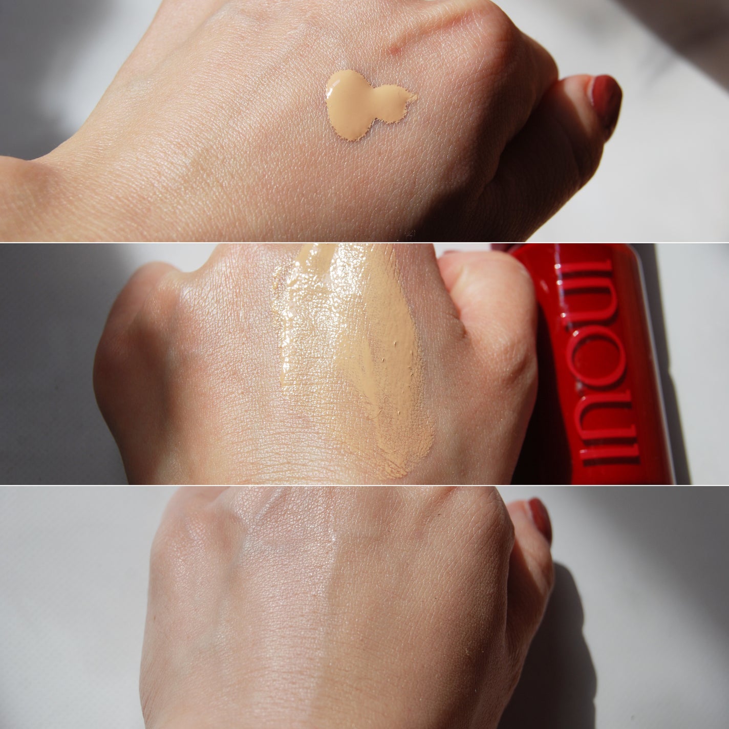 インウイ リキッドファンデーション/INOUI/リキッドファンデーションを使ったクチコミ(3枚目)