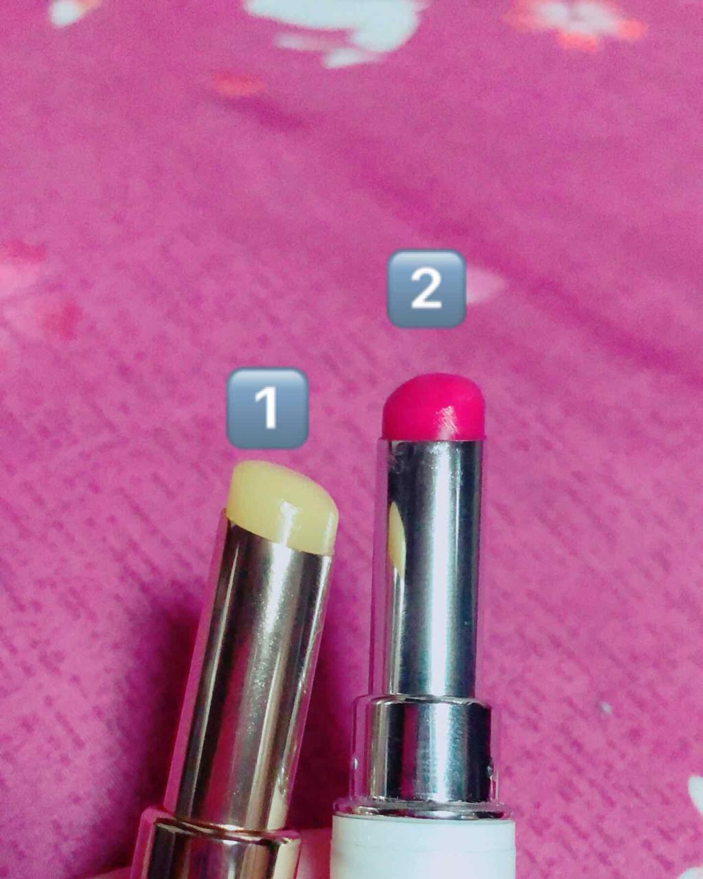 リップエッセンス(スティック) N カラー/ettusais/リップケアを使ったクチコミ（2枚目）