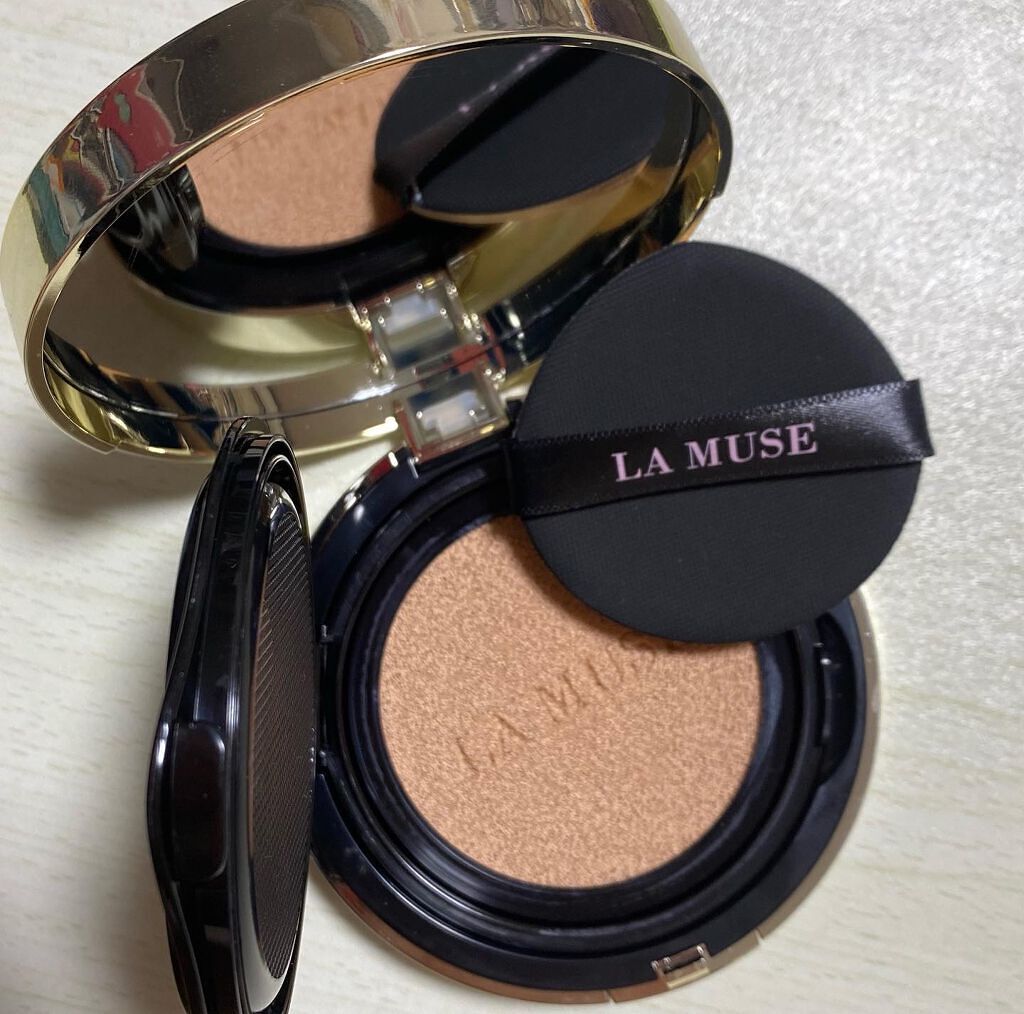 CORRECT CARE COMPLETE CC CUSHION/ラミューズ/クッションファンデーションを使ったクチコミ（2枚目）