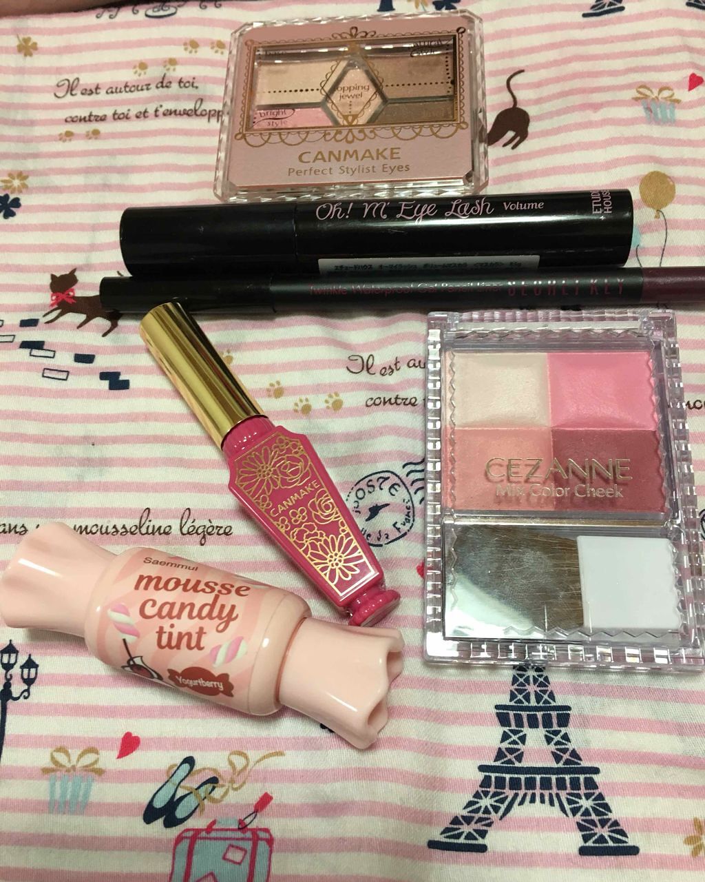 ミックスカラーチーク/CEZANNE/パウダーチークを使ったクチコミ（1枚目）