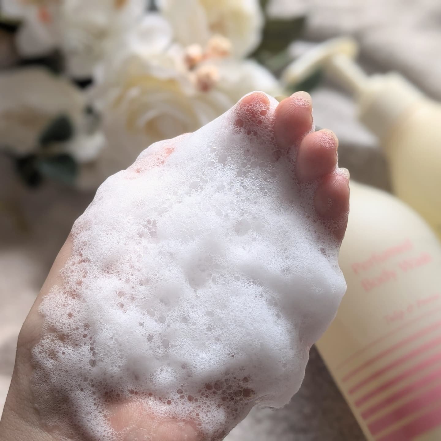 パフューム ボディウォッシュ チューリップ&フリージア/LAVOIR/ボディソープを使ったクチコミ（3枚目）