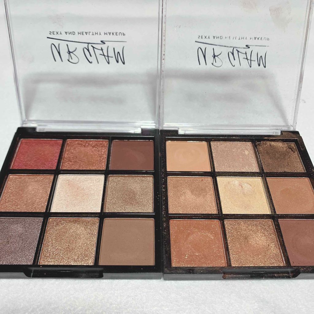 UR GLAM BLOOMING EYE COLOR PALETTE/U R GLAM/アイシャドウパレットを使ったクチコミ(2枚目)