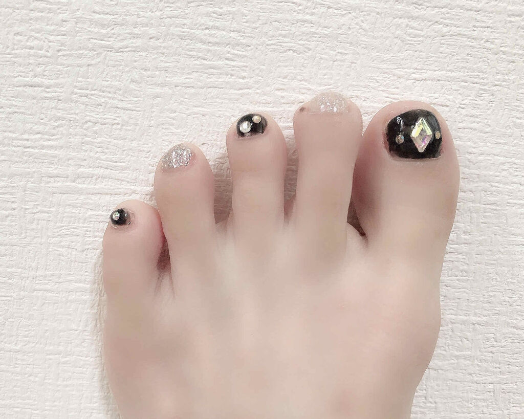 ジェルネイル（ライト対応）/セリア/ジェルネイルを使ったクチコミ（2枚目）