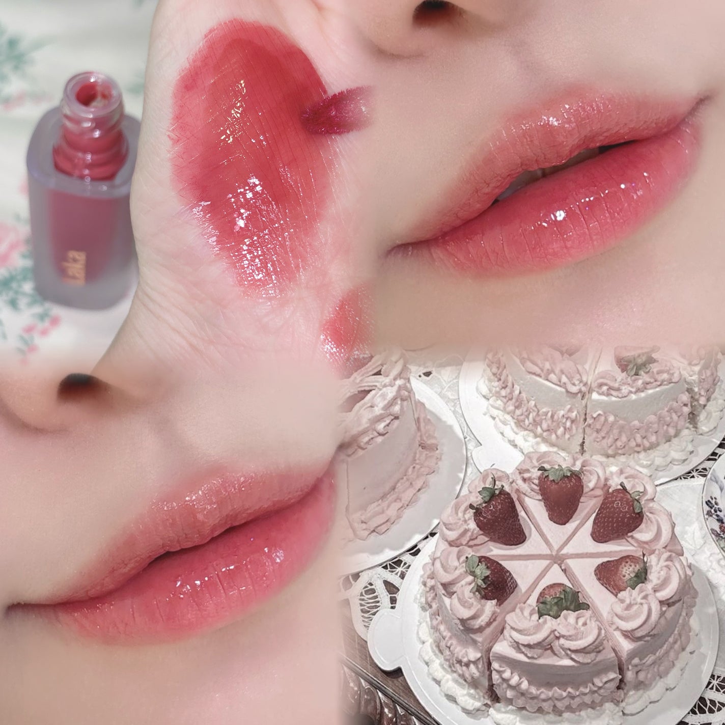 フルーティーグラムティント/Laka/リップティントを使ったクチコミ(5枚目)